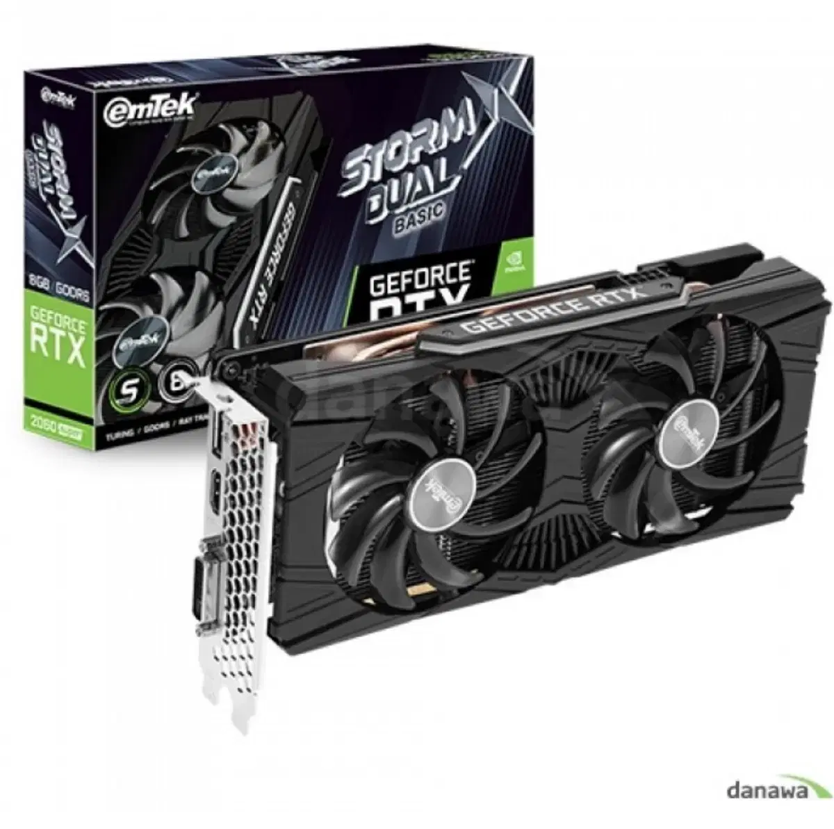 이엠텍 RTX2060 SUPER STORM X Dual D6 8GB 무상